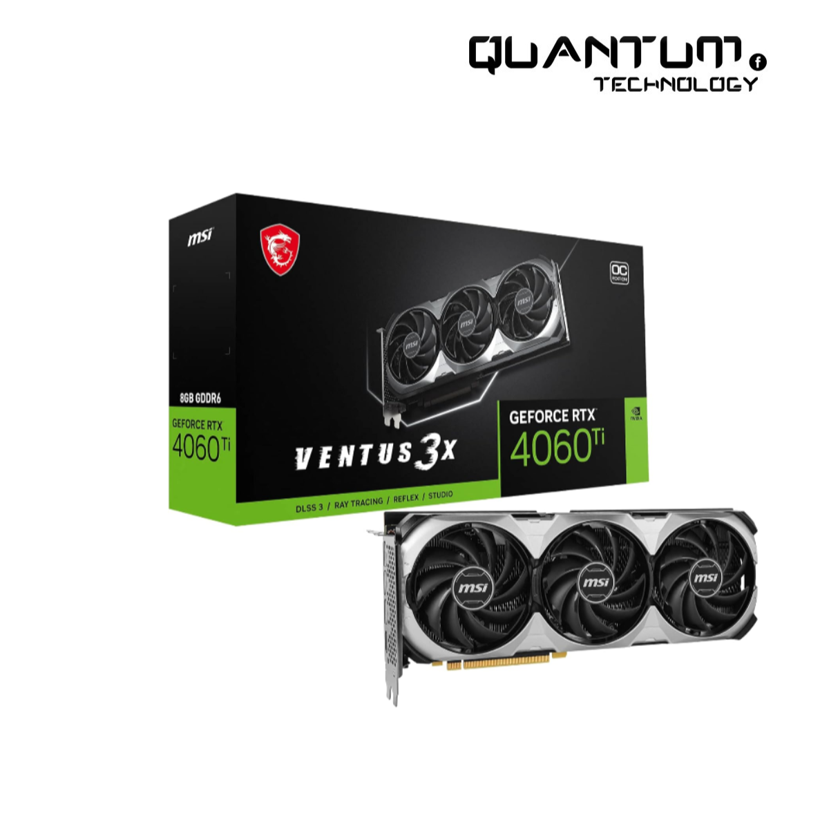 RTX 4060 Ti Ventus 3X 8G OC MSI Gaming GeForce 8GB