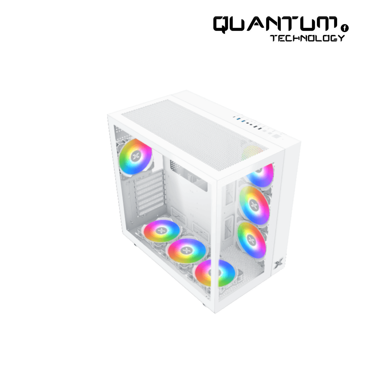 XIGMATEK AQUARIUS PRO ARCTIC MID TOWER CASE 7FAN