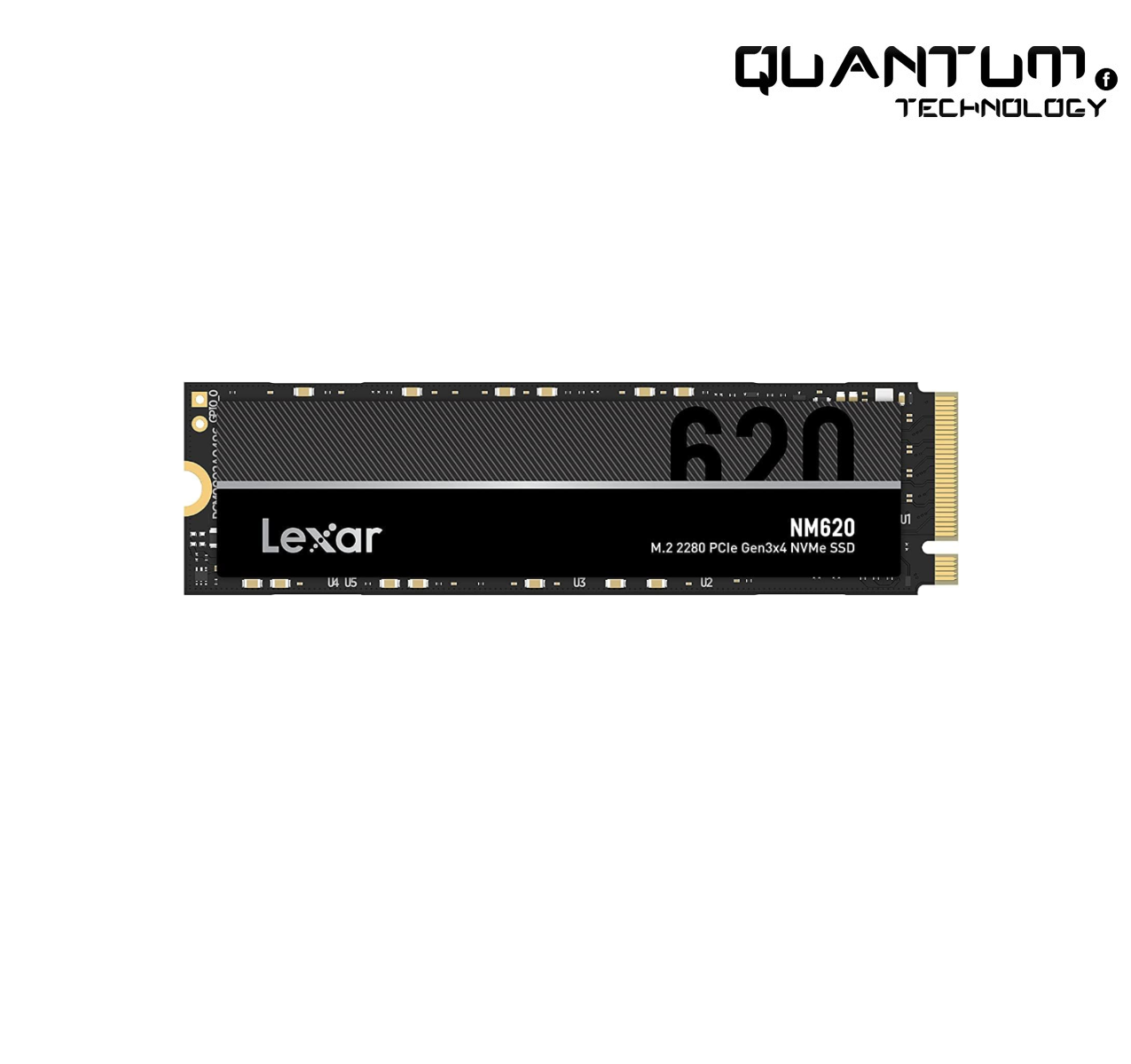Lexar NM620 1TB SSD, M.2 2280 PCIe Gen3x4 NVMe 1.4 Internal SSD, Up to 3500MB/s Read, 3000MB/s Write, 3D NAND Flash Internal Solid State Drive for PC Enthusiasts and Gamers (LNM620X001T-RNNNG)