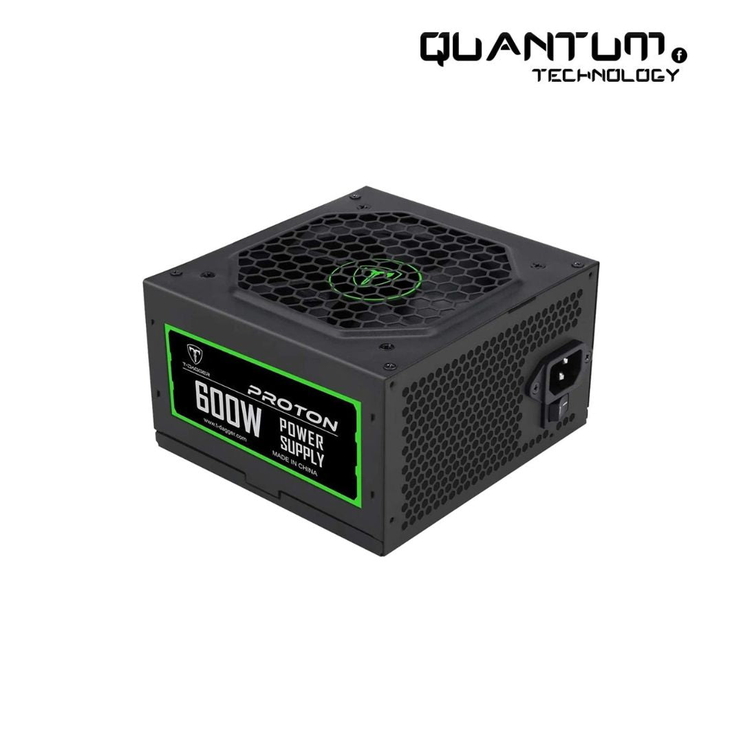 T-DAGGER T-TPS201 Proton 600W Gaming PC Power Supply – Reliable & Efficient PSU