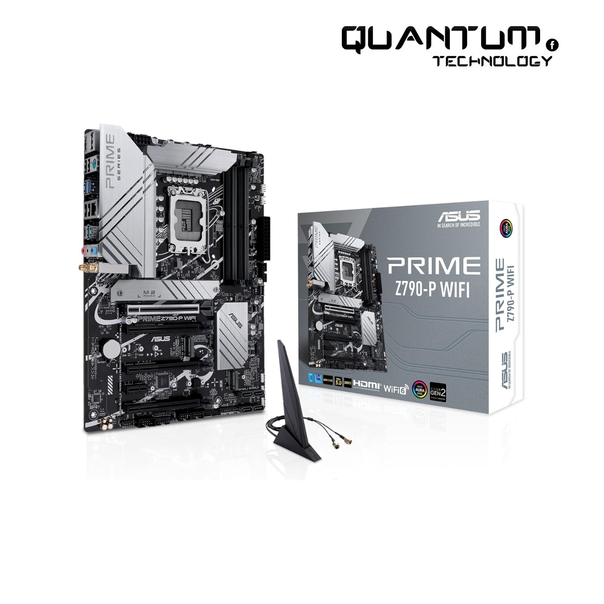 ASUS Prime Z790-P WiFi LGA 1700(Intel® 13th &12th Gen) ATX Motherboard (PCIe 5.0,DDR5,14+1 Power Stages,3X M.2,WiFi 6,Bluetooth v5.2,2.5Gb LAN, Front...