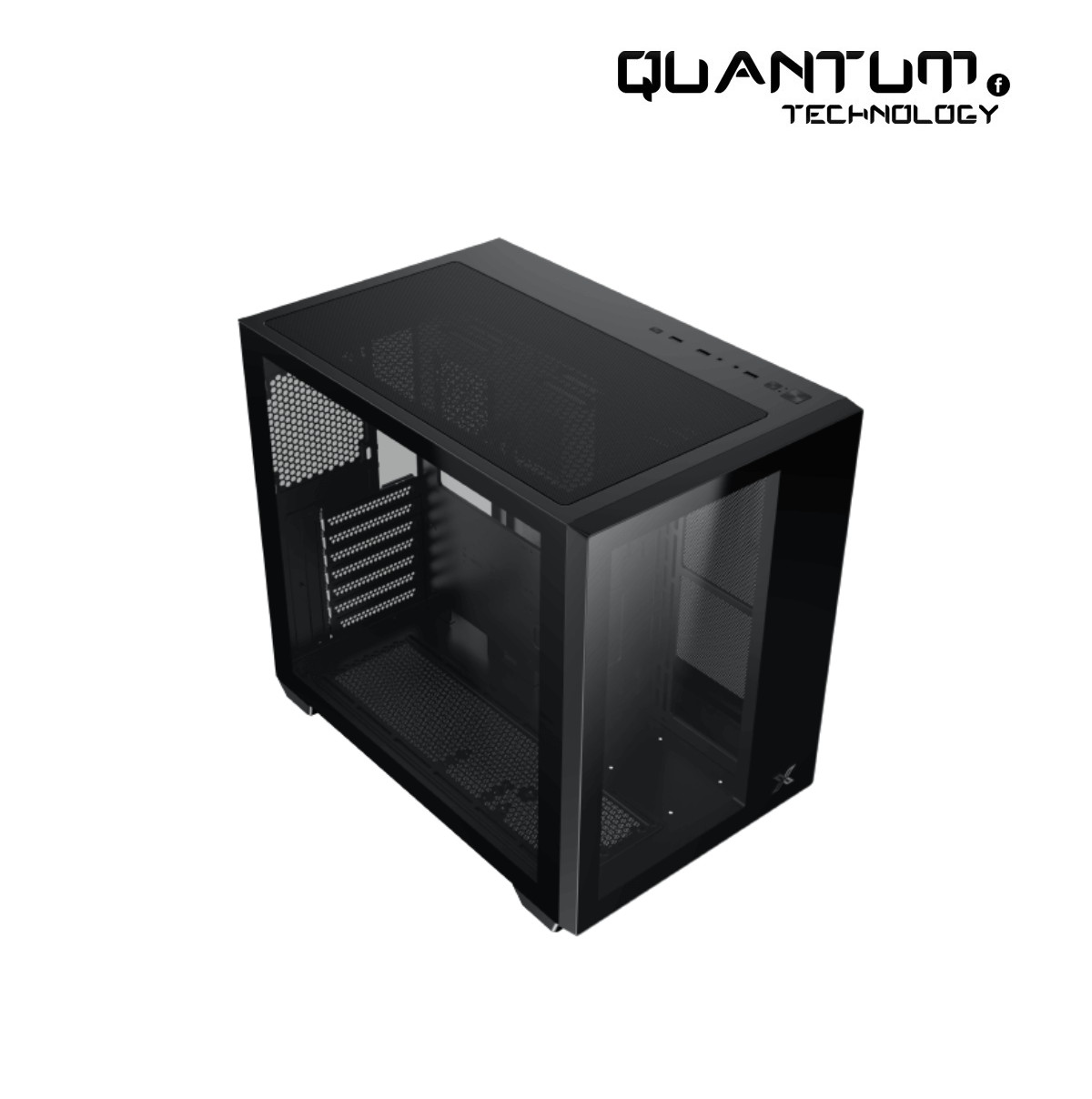 Xigmatek Aqua III ARGB Mid Tower Case (Black)