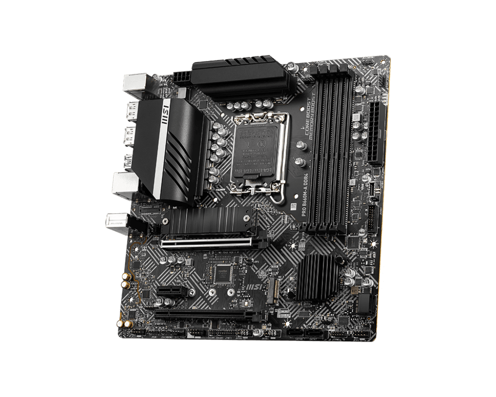 MSI PRO B660M-A DDR4 LGA 1700 Intel B660 SATA 6Gb s Micro ATX Intel Motherboard