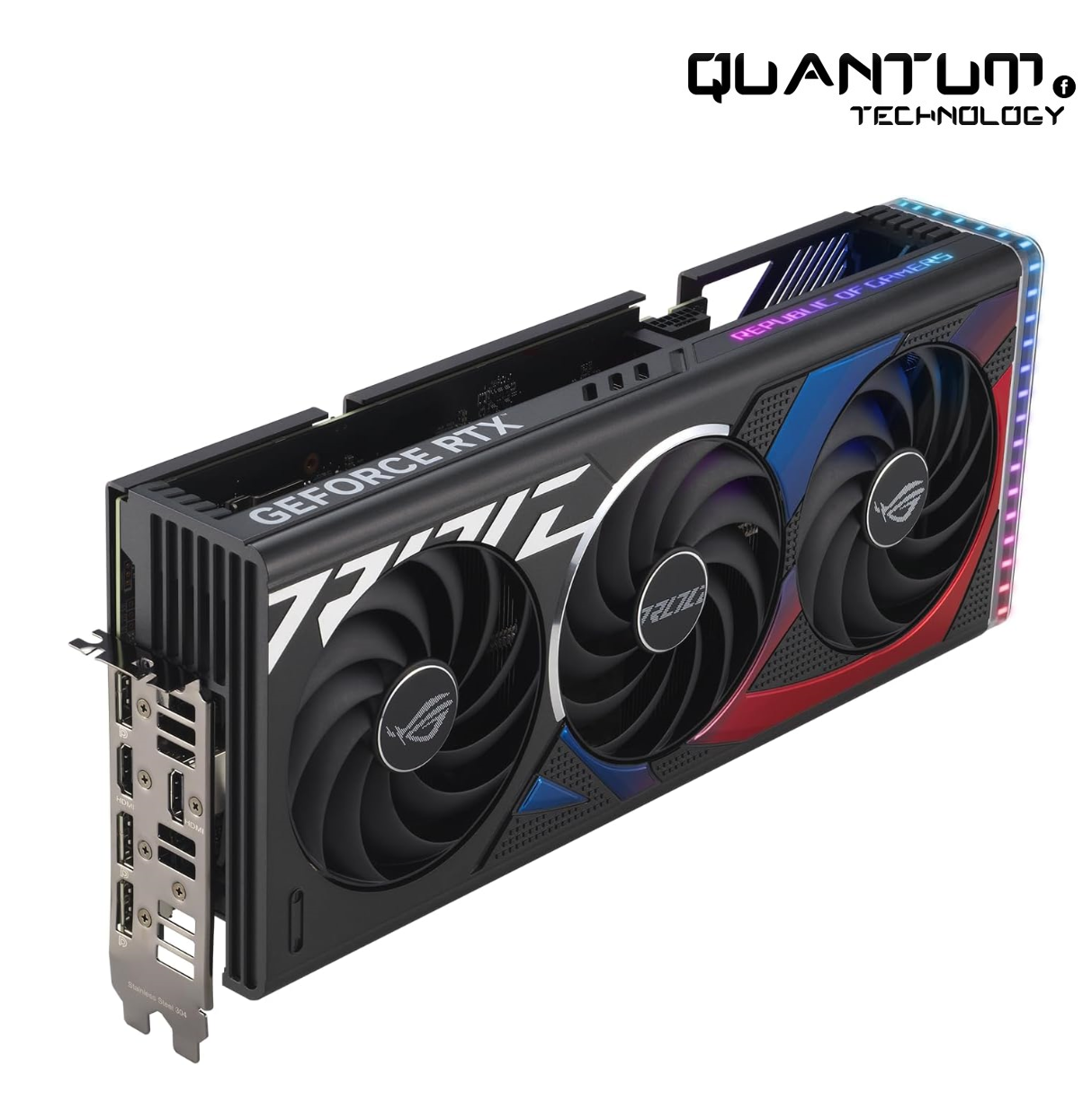 ASUS ROG Strix GeForce RTX 4070 Super OC Edition Gaming Graphics Card (PCIe 4.0, 12GB GDDR6X, DLSS 3, HDMI 2.1a, DisplayPort 1.4a, Massive Vented Backplate, Power Sensing, Aura Sync)