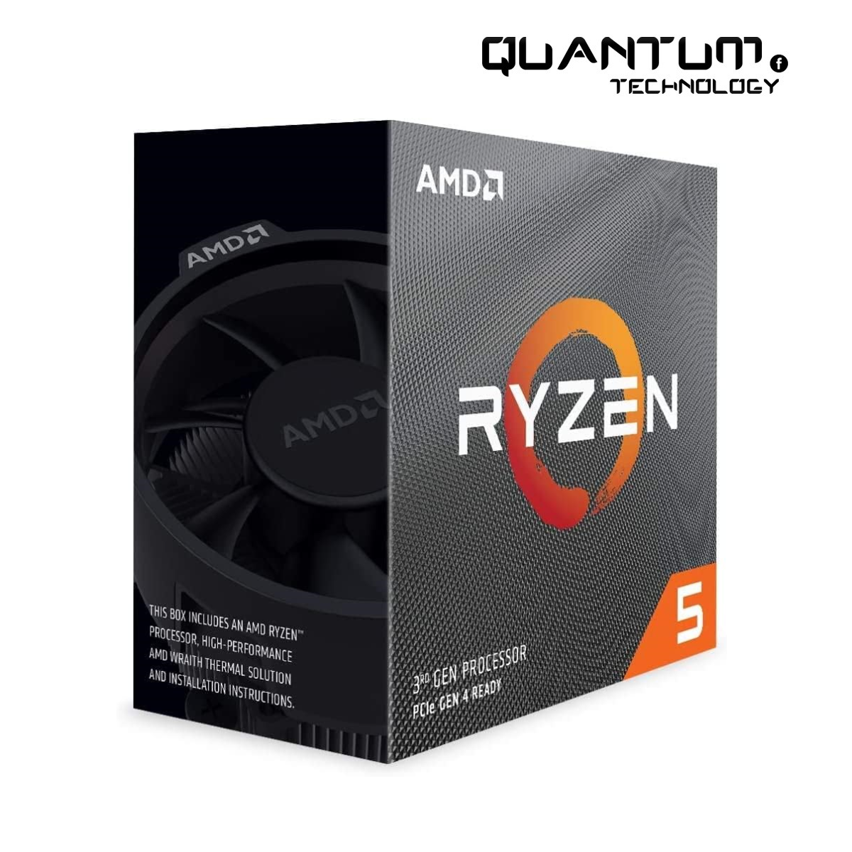 AMD Ryzen 5 3600 6-core, 12-Thread Unlocked Desktop Processor with Wraith Spire Cooler