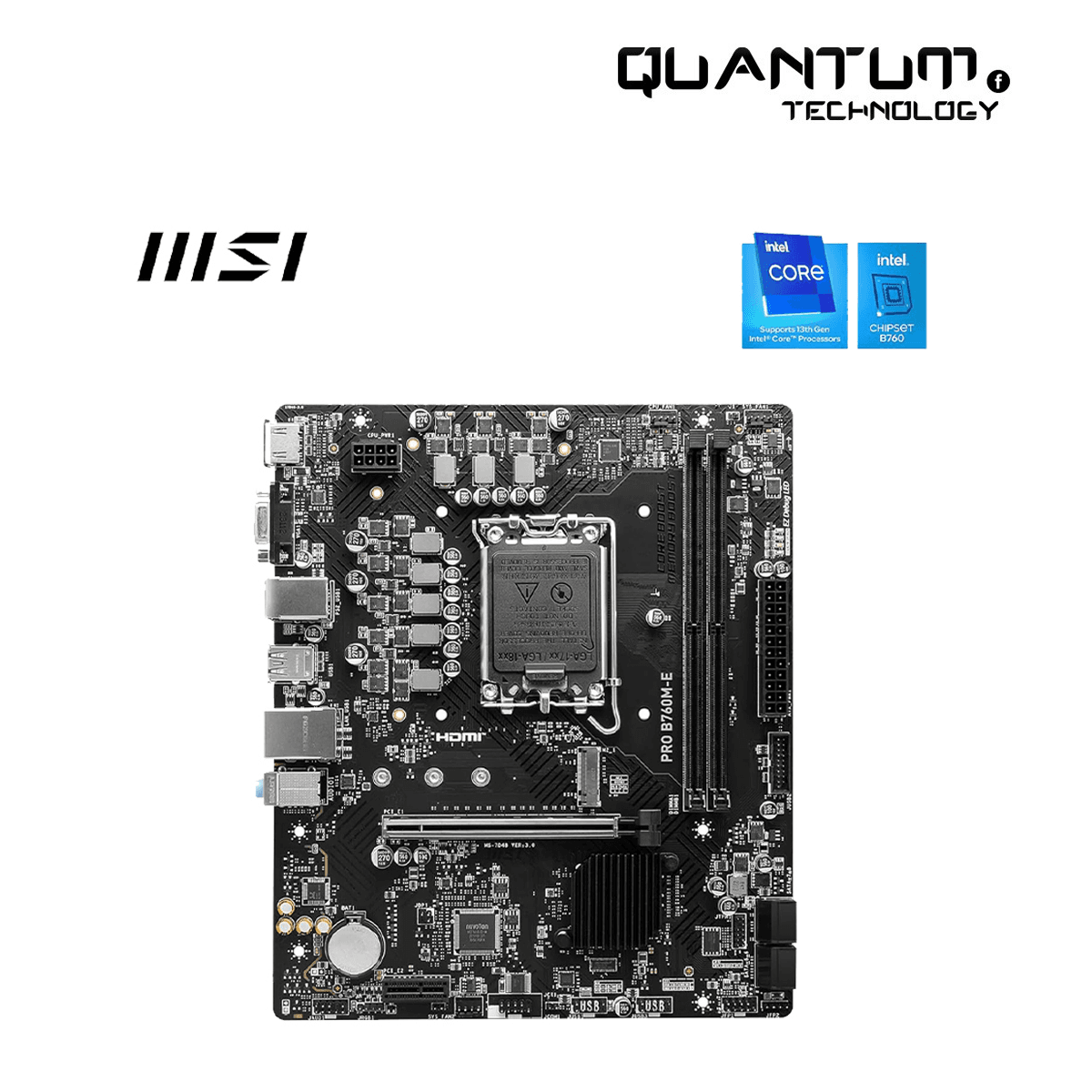 MSI PRO B760M-E DDR5 motherboard