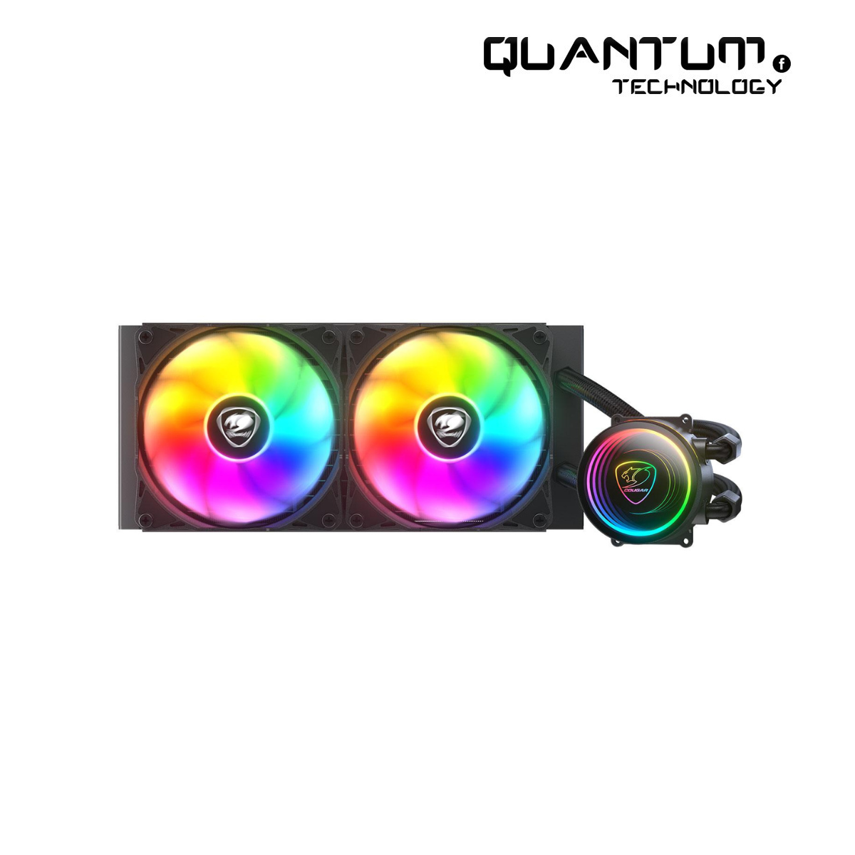 Cougar Poseidon Elite 240 ARGB CPU Cooler – Superior 240mm AIO with ARGB