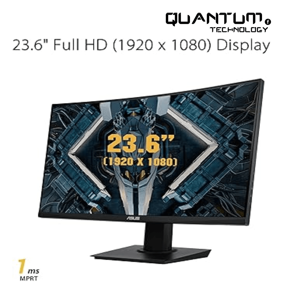 ASUS TUF Gaming 23.6" 1080P Curved Monitor (VG24VQE) - Full HD, 165Hz, 1ms