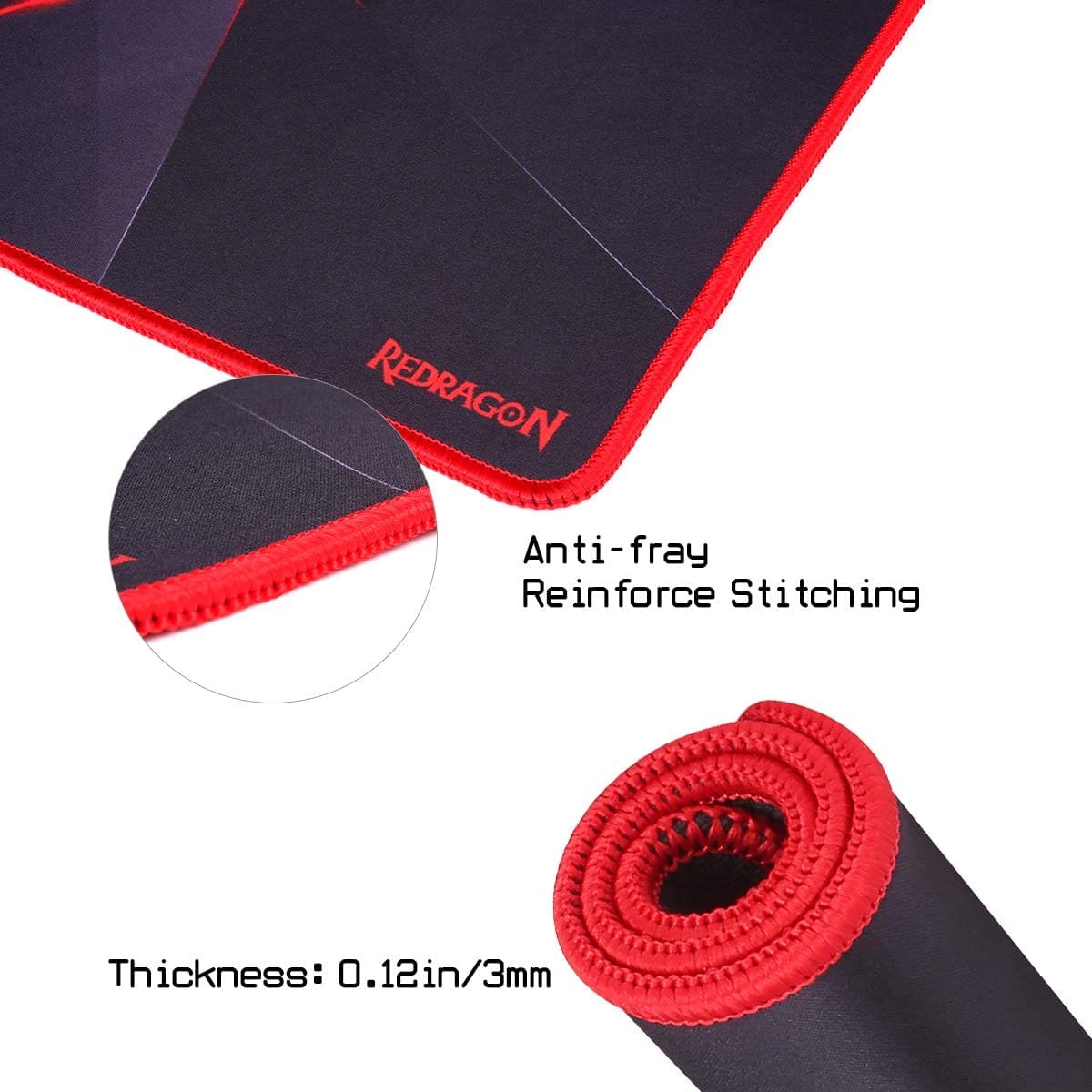 Redragon P012 Capricorn Gaming Mouse Pad Waterproof Large