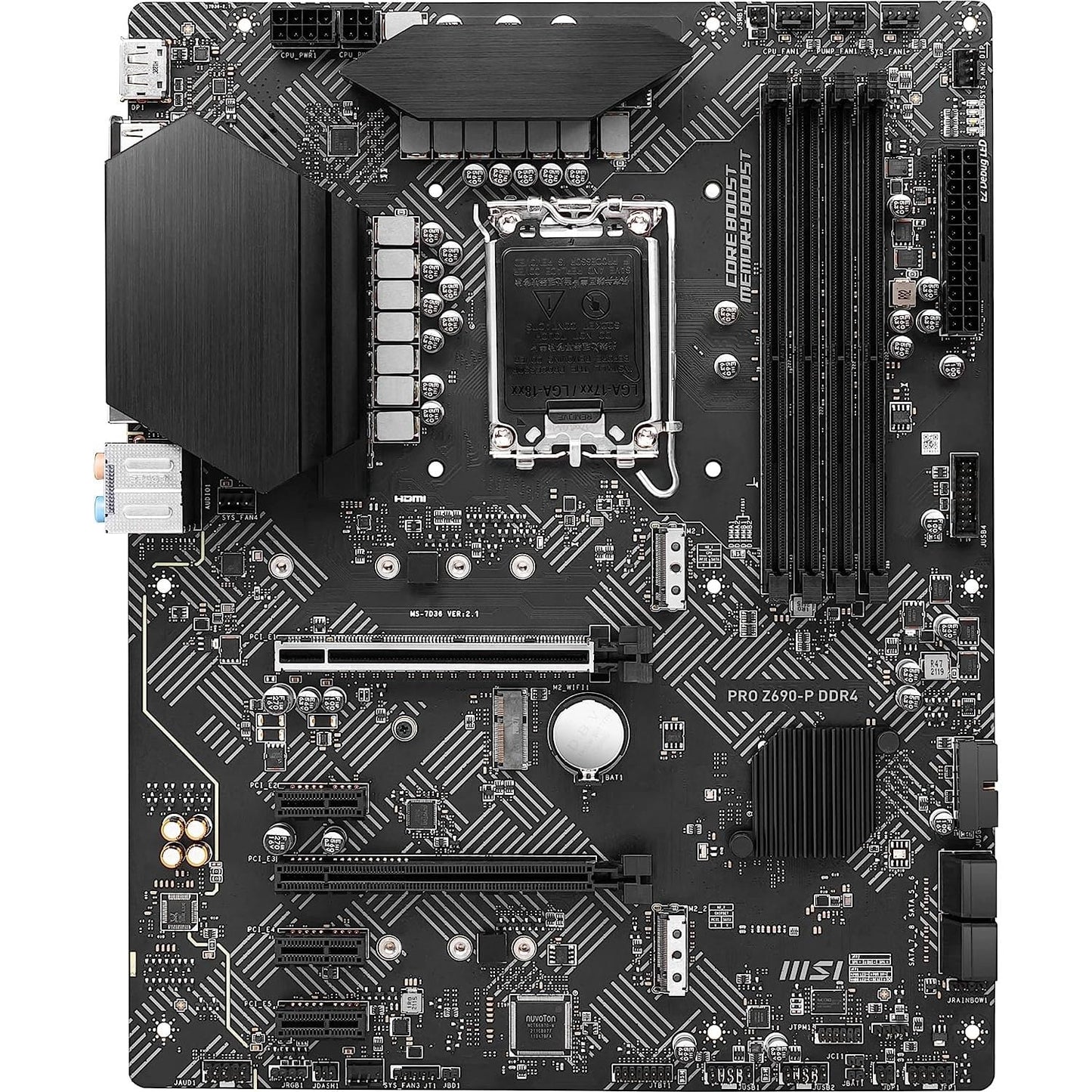 MSI PRO Z690-P DDR4 ProSeries Motherboard LGA1700