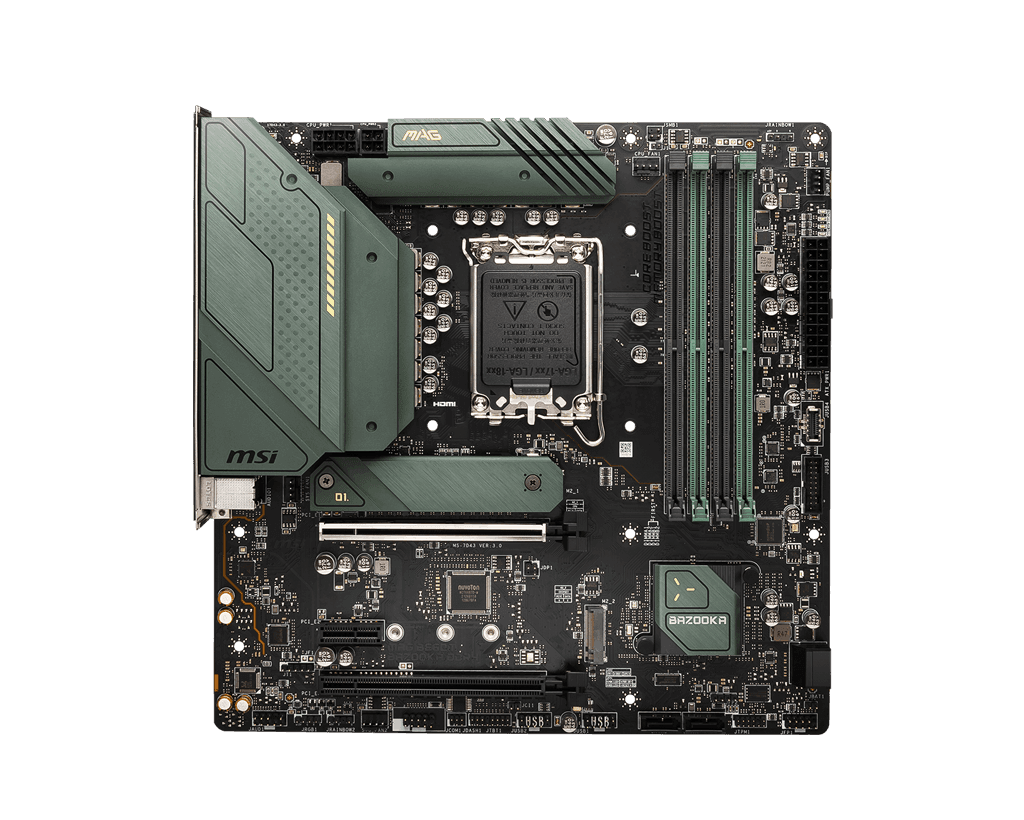 Motherboards MAG B660M BAZOOKA DDR4 MSI LGA-1700