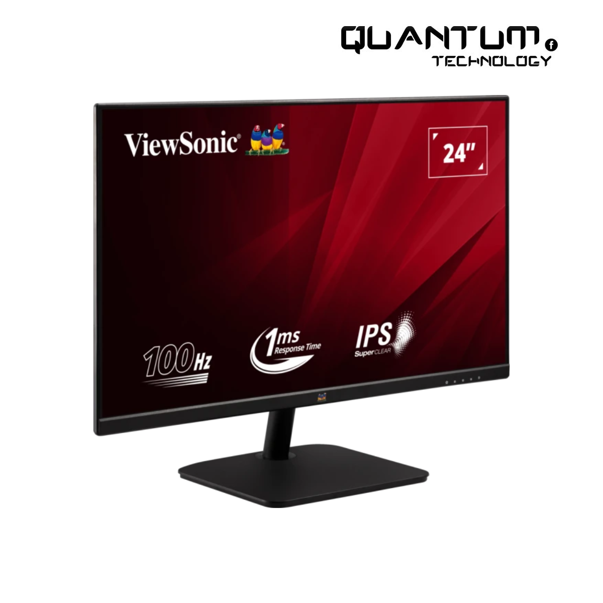ViewSonic VA2432-H 24" 1080p IPS Monitor with Frameless Design
