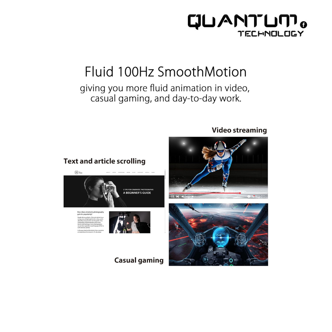 ASUS VA27EHF Eye Care Gaming Monitor – 27-inch, IPS, Full HD, Frameless, 100Hz, Adaptive-Sync, 1ms MPRT, HDMI, Low Blue Light, Flicker Free, Wall Mountable