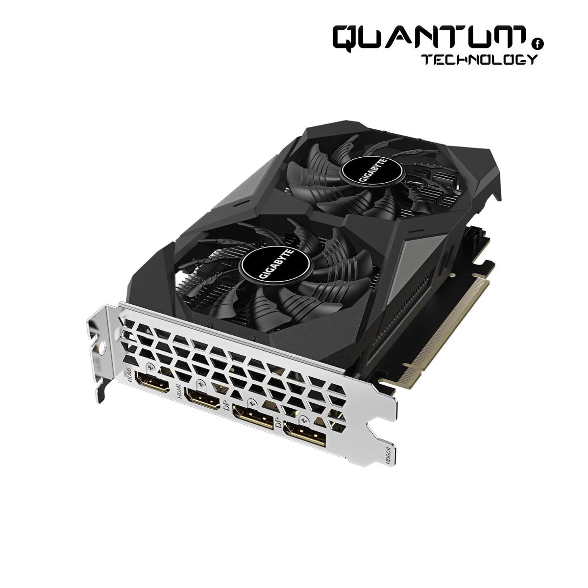 Gigabyte RTX 3050 6G WINDFORCE OC Graphics Card – 6GB GDDR6, 96-bit, Dual-Fan