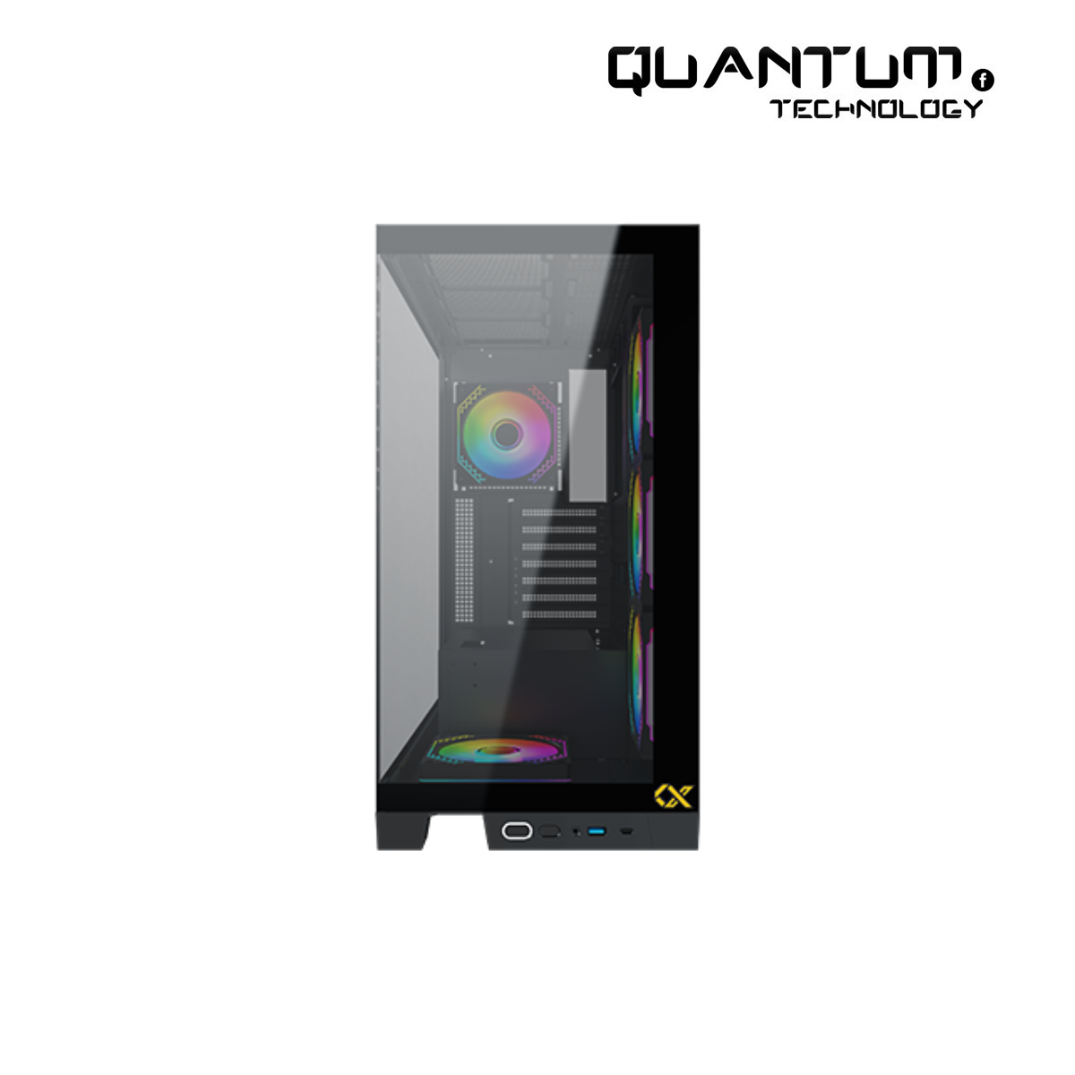 XIGMATEK Endorphin Ultra ARGB Mid Tower Case – 5 Fans, Superior Cooling & Style