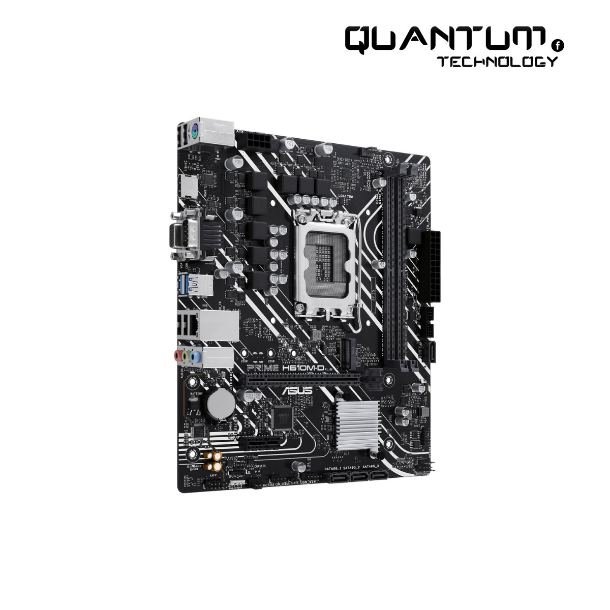 ASUS H610M-D PRIME DDR5 Motherboard for Intel 12th, 13th, and 14th Gen Processors