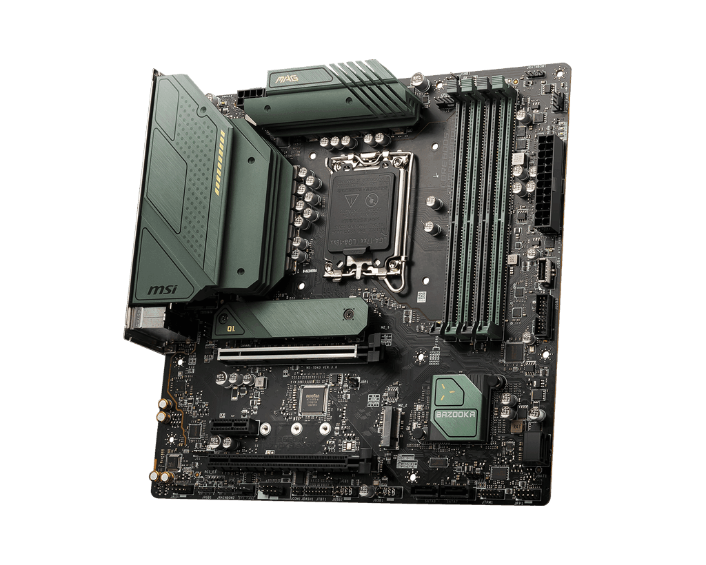 Motherboards MAG B660M BAZOOKA DDR4 MSI LGA-1700