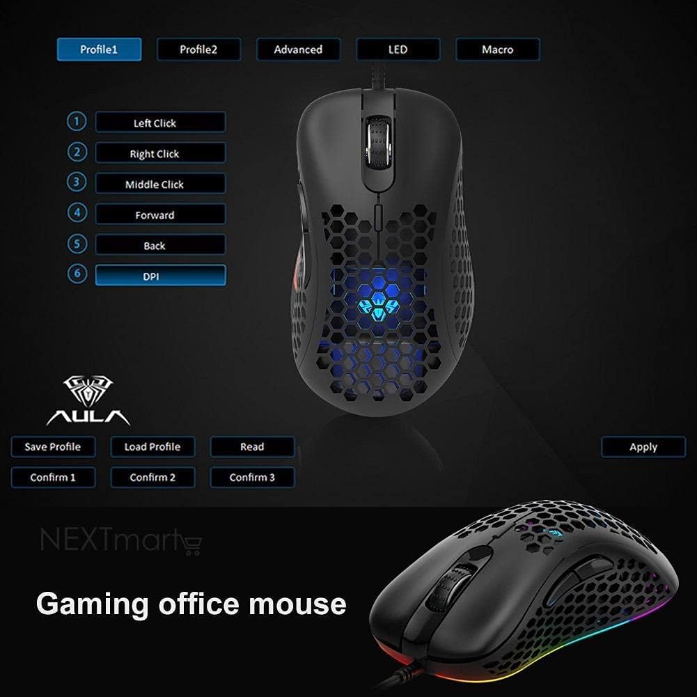 AULA F810 Wired Gaming Mouse