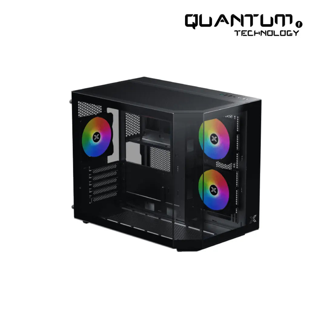 Xigmatek Cubi M ARGB Mid Tower Case + X-Power 600W 80+ White PSU Bundle | Stylish & Budget-Friendly