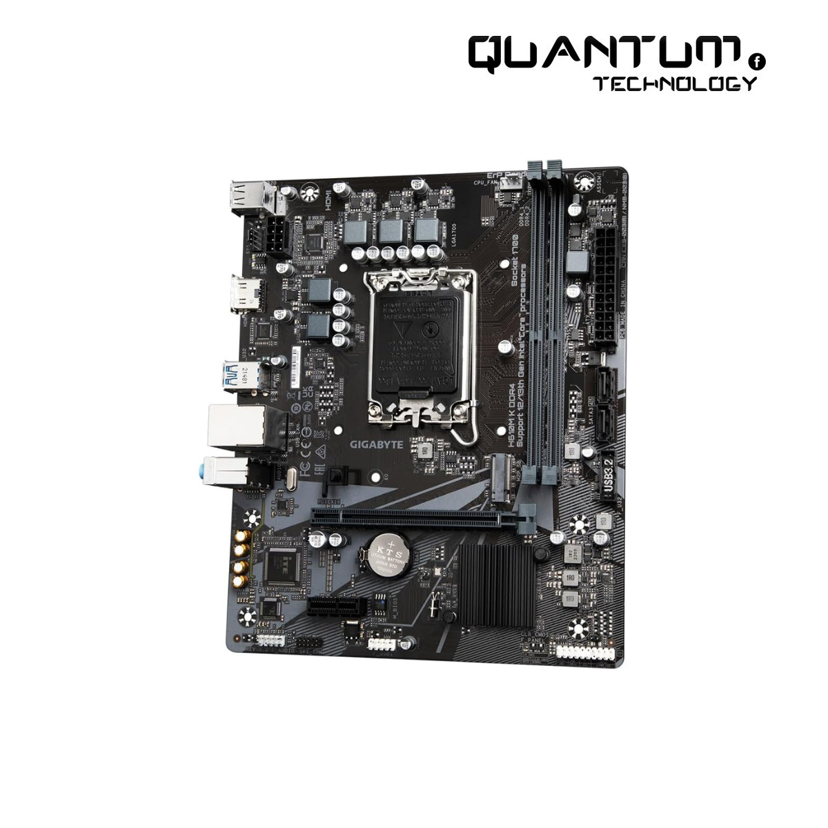 GIGABYTE H610M K DDR4 LGA 1700 M-ATX Motherboard – Intel 12th/13th Gen