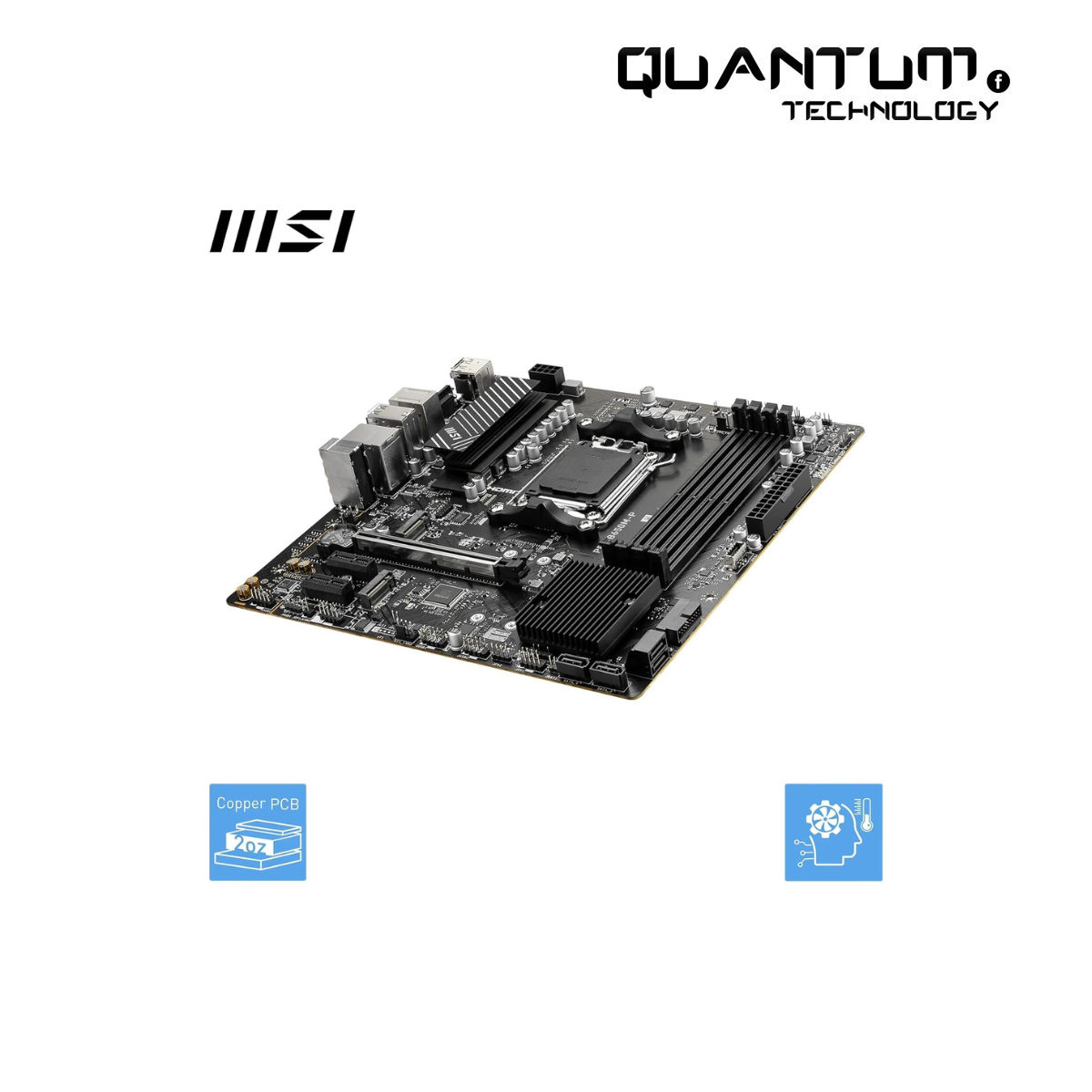 MSI PRO B650M-P Micro-ATX Motherboard – AMD Ryzen 7000, DDR5, PCIe 4.0