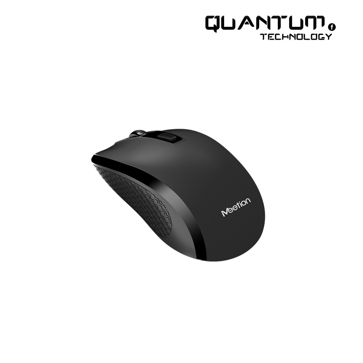 MEETION R560 Wireless Black Mouse – 1600 DPI, USB Nano Receiver
