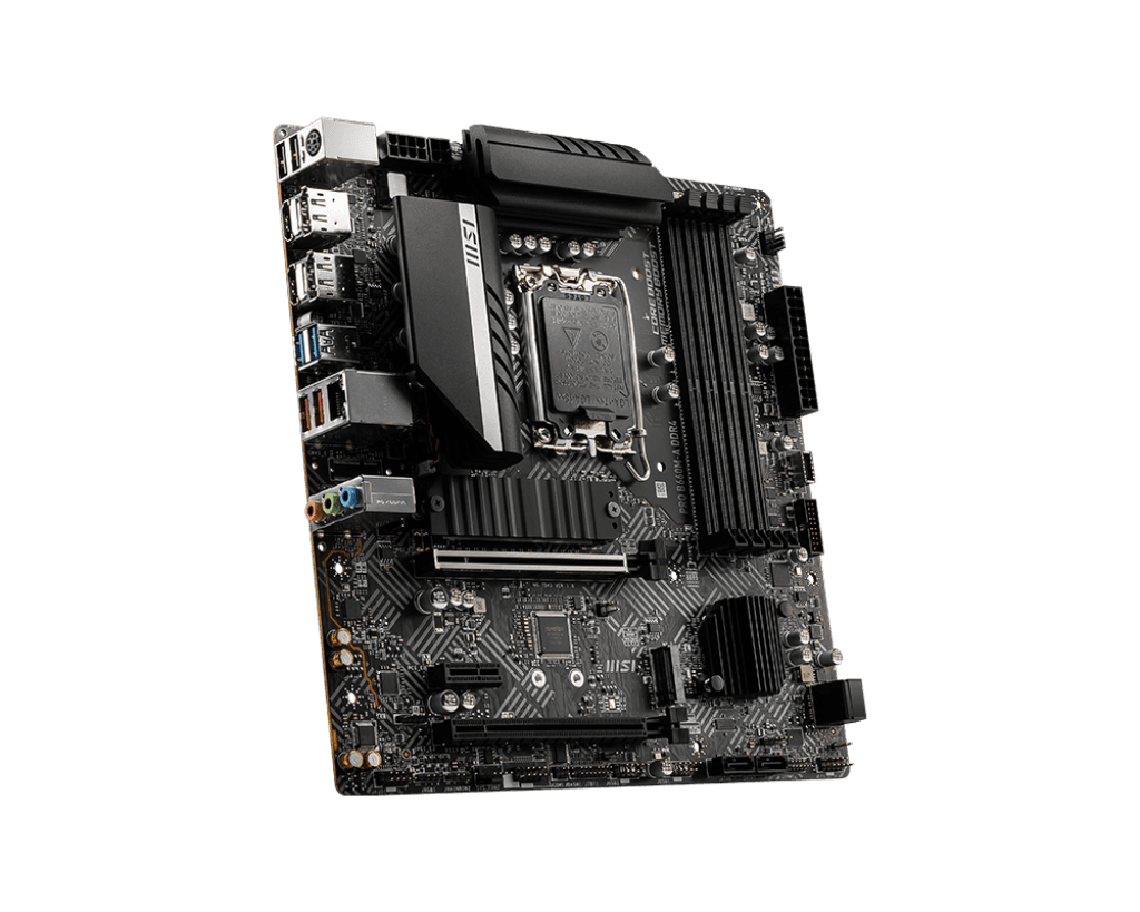 MSI PRO B660M-A DDR4 LGA 1700 Intel B660 SATA 6Gb s Micro ATX Intel Motherboard