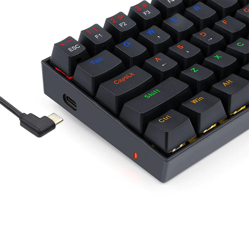 Redragon Lakshmi K606 60% Mechanical Gaming Keyboard - Red Switches