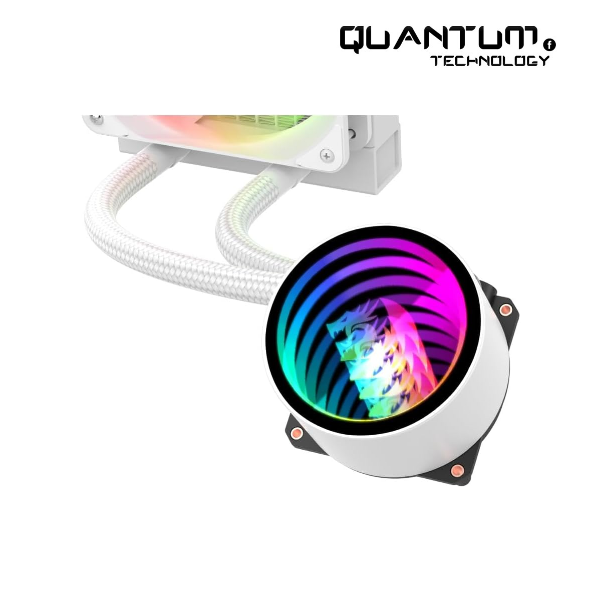 REDRAGON CCW-3011W CPU Liquid Cooler 240mm ARGB Block AIO Cooler AM4/AM5 LGA 1700/1200