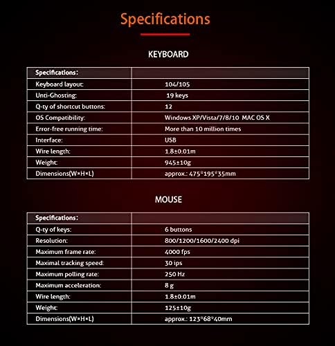 Meetion C510 Gaming Keyboard & Mouse Combo – RGB Backlit, Arabic/English Layout