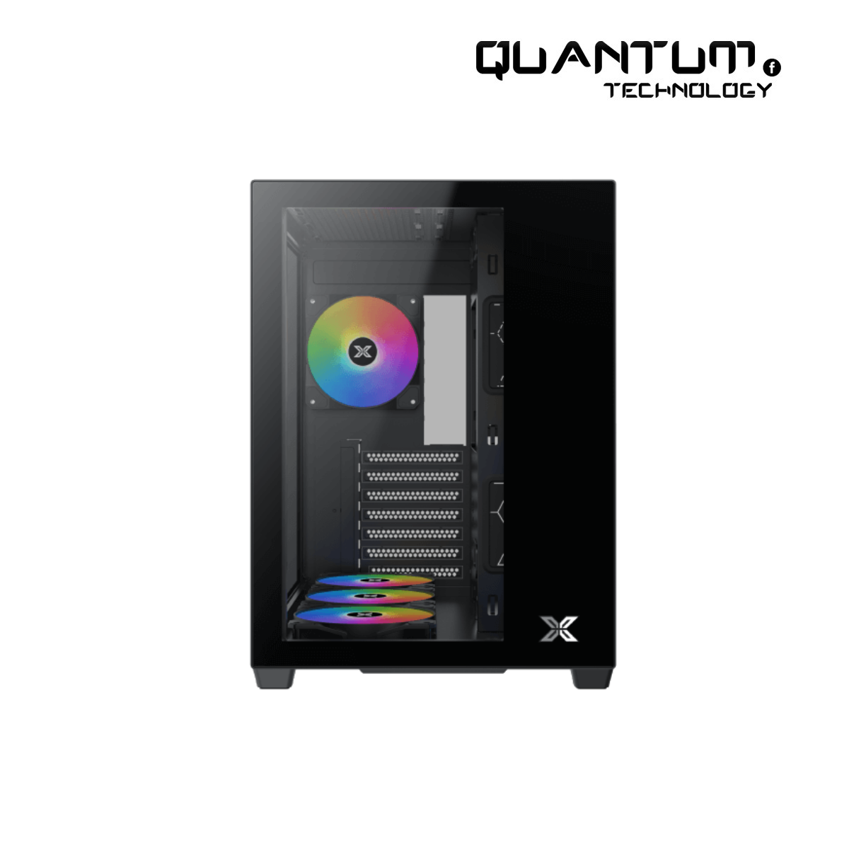 Xigmatek Aqua III ARGB Mid Tower Case (Black)