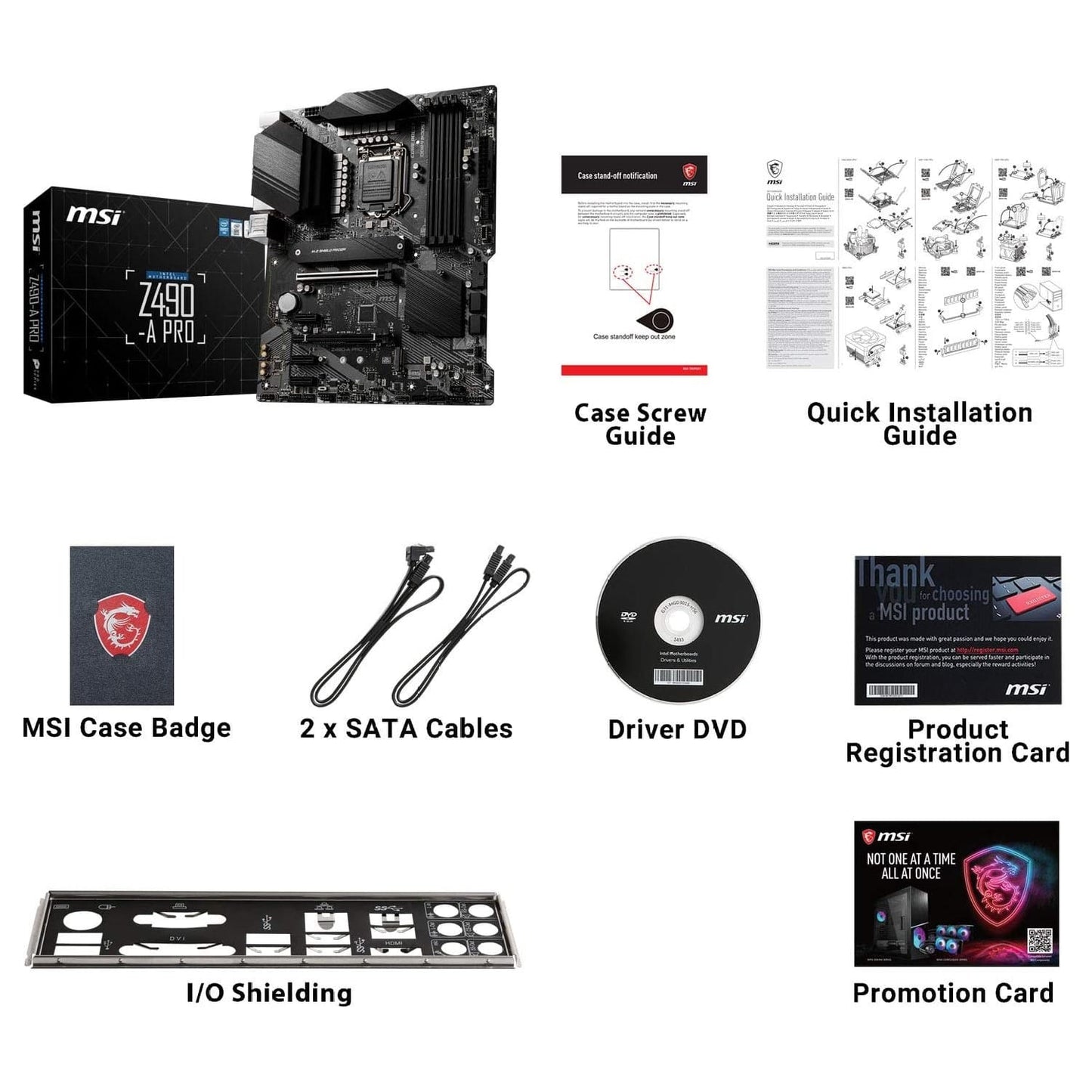 MSI Z490-A PRO ProSeries ATX Motherboard