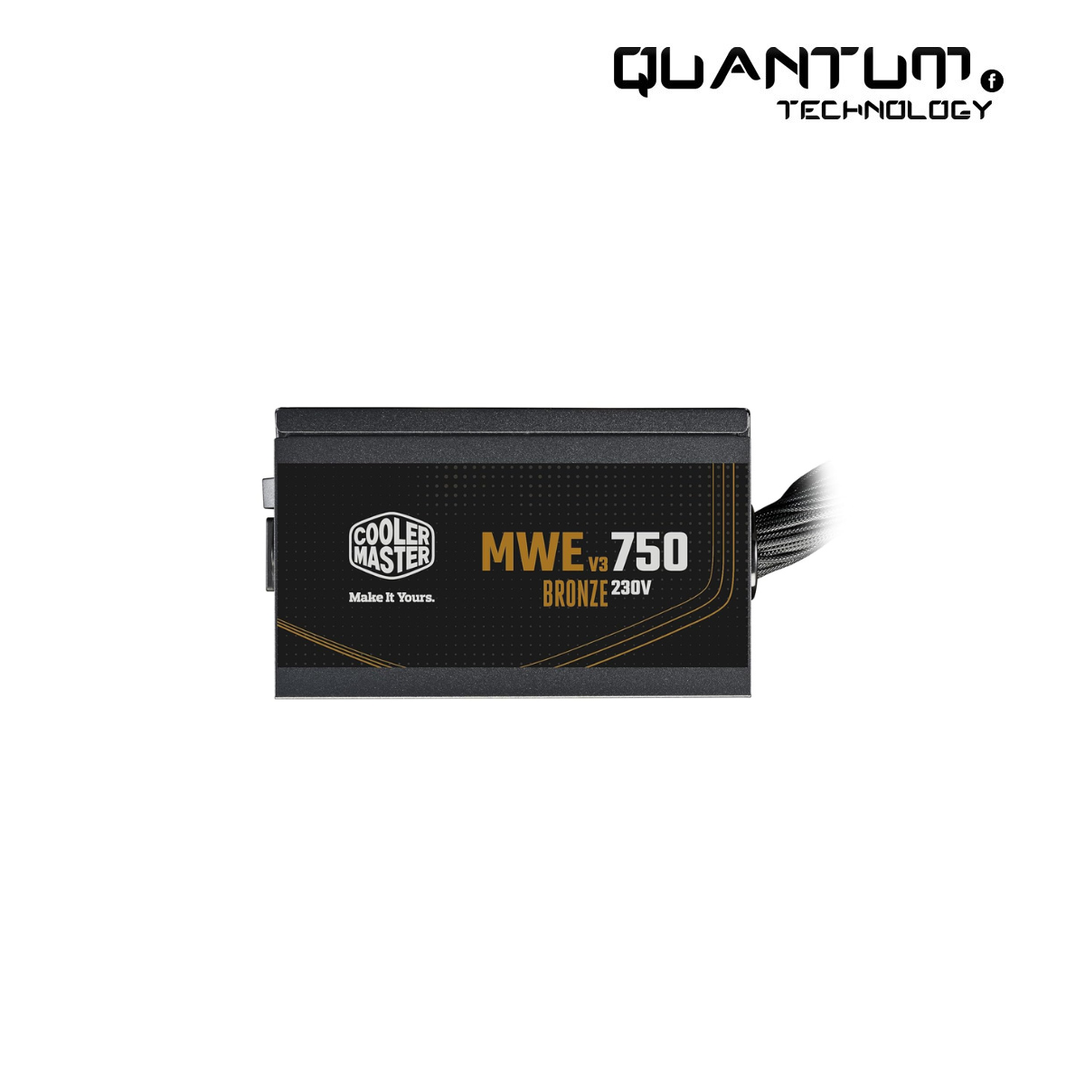 Cooler Master MWE 750 V3 Bronze ATX 3.1 Power Supply – 750W, 80 Plus Bronze, DC-to-DC, Quiet Fan