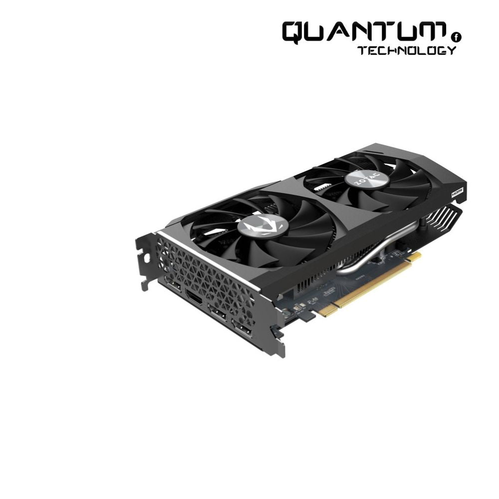 ZOTAC RTX 3050 ECO | 8GB GDDR6, 128-bit, DLSS, 120W Low Power