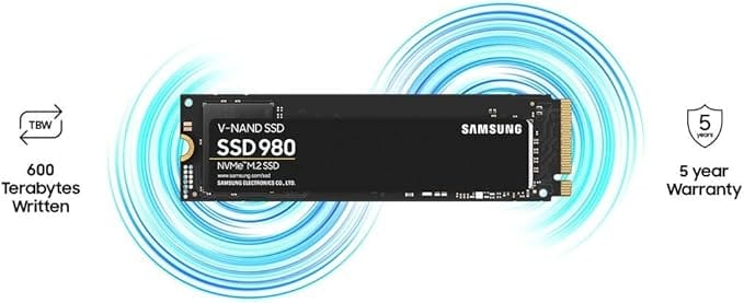 Samsung 980 1TB NVMe SSD M.2 2280