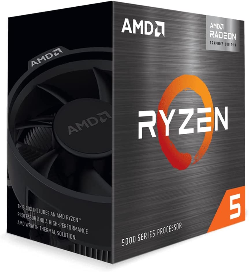 AMD RYZEN 5 5600 AM4 Processor 6-Core 12-Thread Max Boost 4.4 GHz