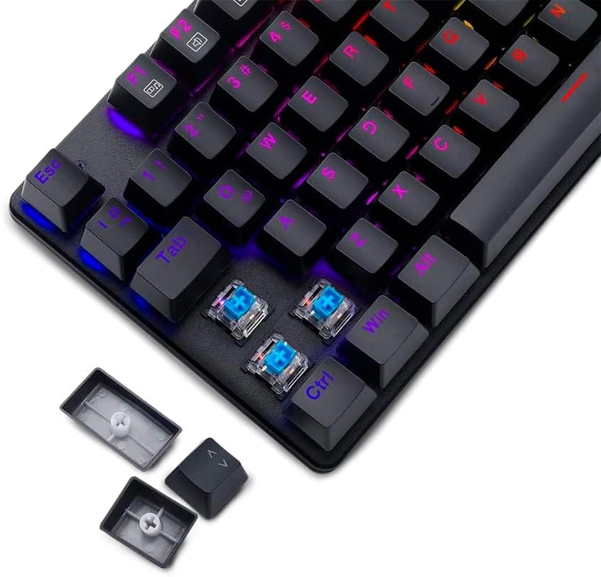 Keyboard T-Dagger TGK313 Bora Blue Switch (Rainbow)