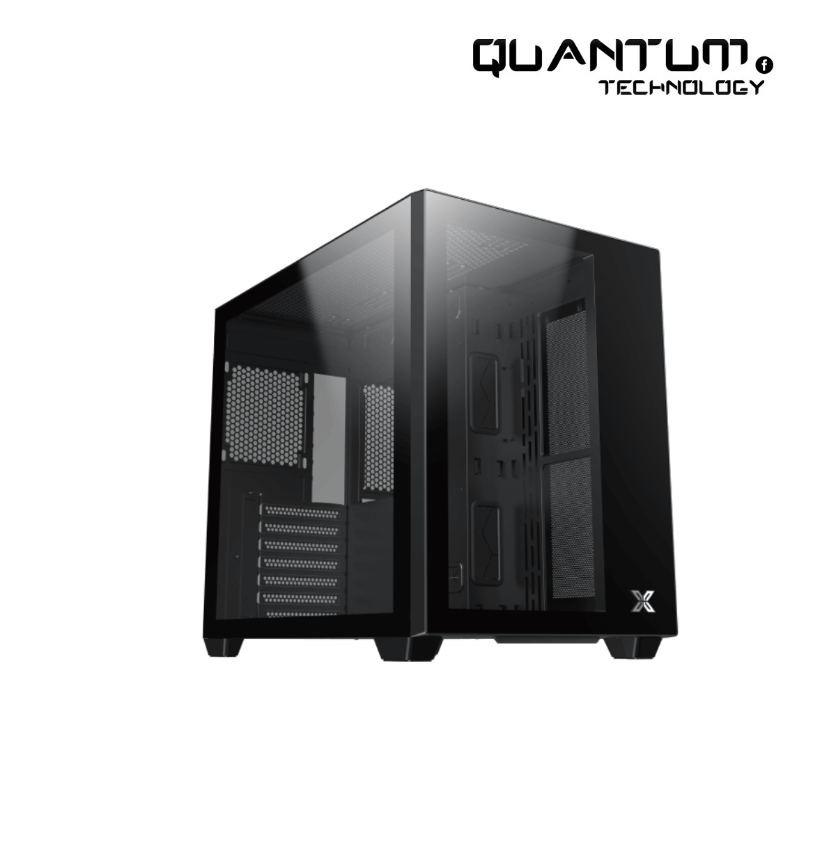 Xigmatek Aqua III ARGB Mid Tower Case (Black)