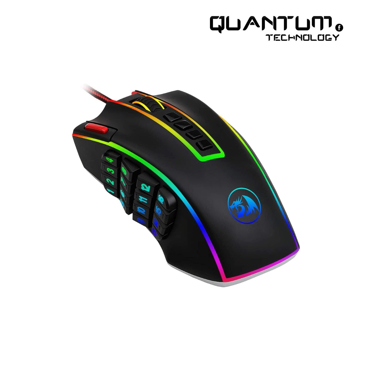 Redragon M990 Gaming Mouse - 16000 DPI, RGB Lighting