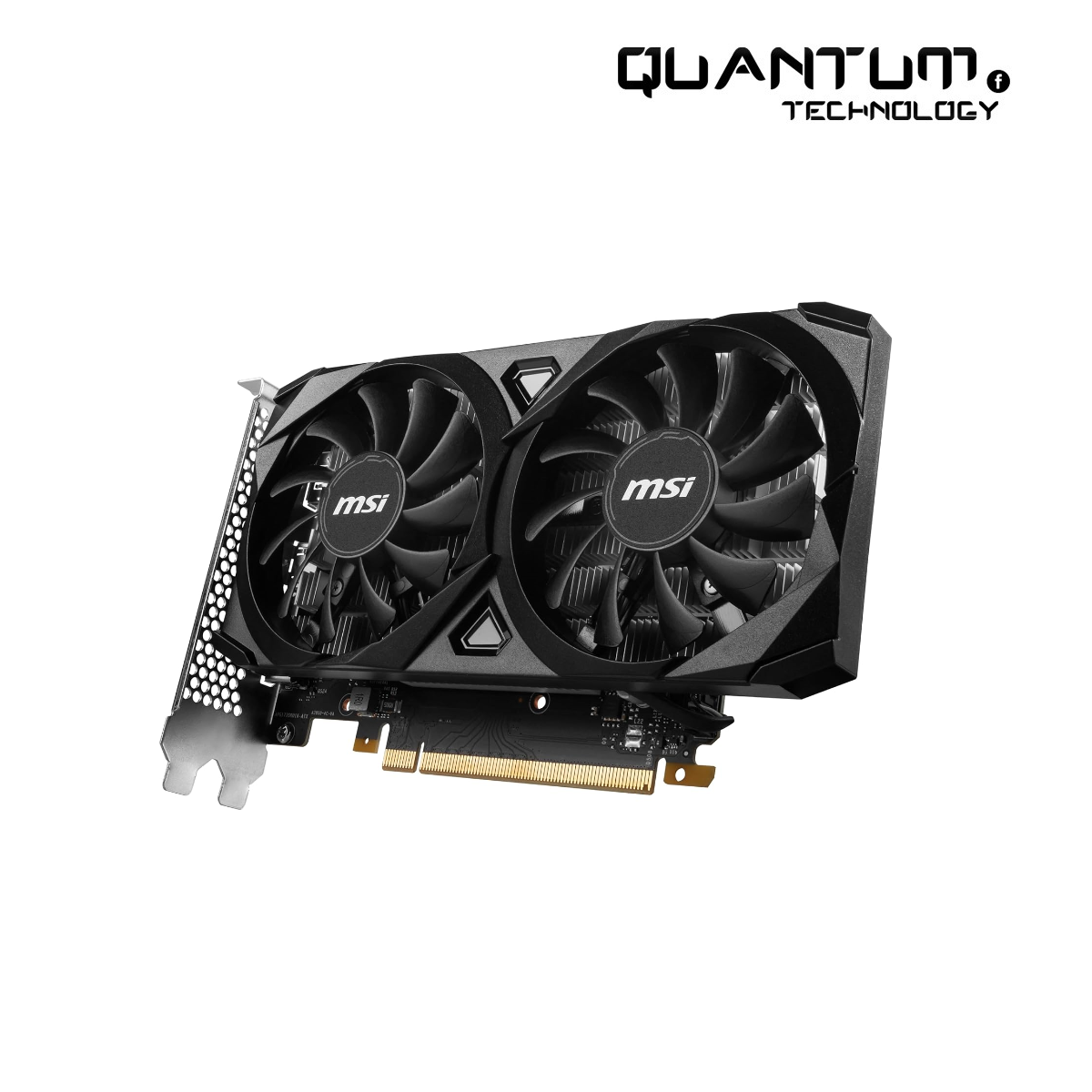 MSI Gaming RTX 3050 Ventus 2X 6G OC Graphics Card (NVIDIA RTX 3050, 96-Bit, Boost Clock: 1492 MHz, 6GB GDDR6 14 Gbps, HDMI/DP, Ampere Architecture)