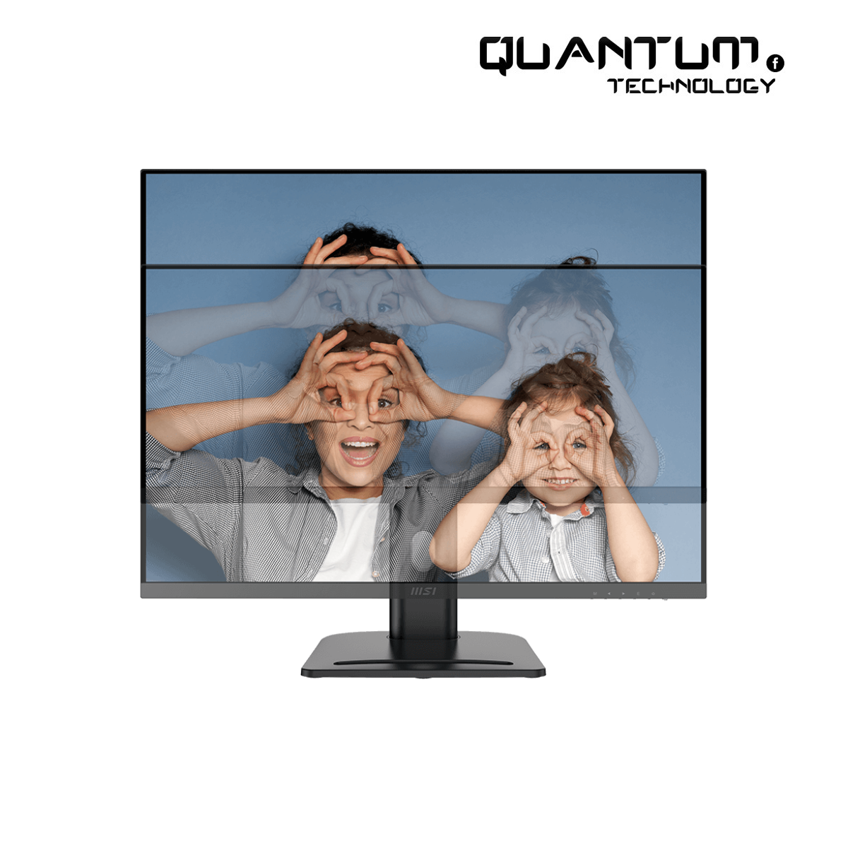 MSI PRO MP273QP E2 27-inch IPS 2560 x 1440 (QHD) Computer Monitor, 100Hz, HDR400, Free-Sync, HDMI, DP Port, VESA Mountable, Height Adjustable, Tilt, Speaker, 1ms, Black