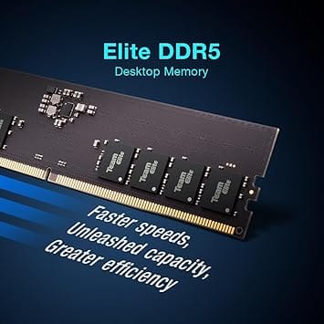 Team Group ELITE DDR5 5600MHz 32GB (2x16GB) Memory Kit