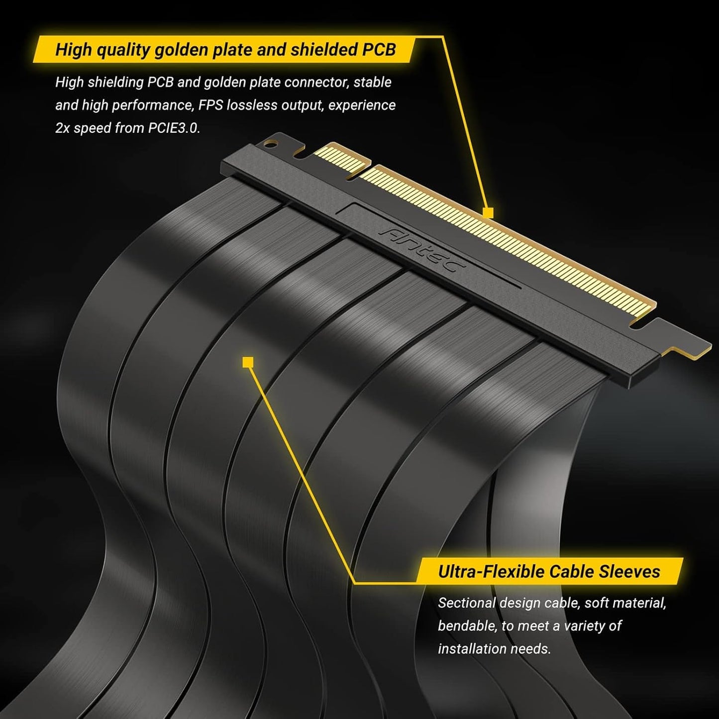 Antec PCI-E 4.0 Riser Cable