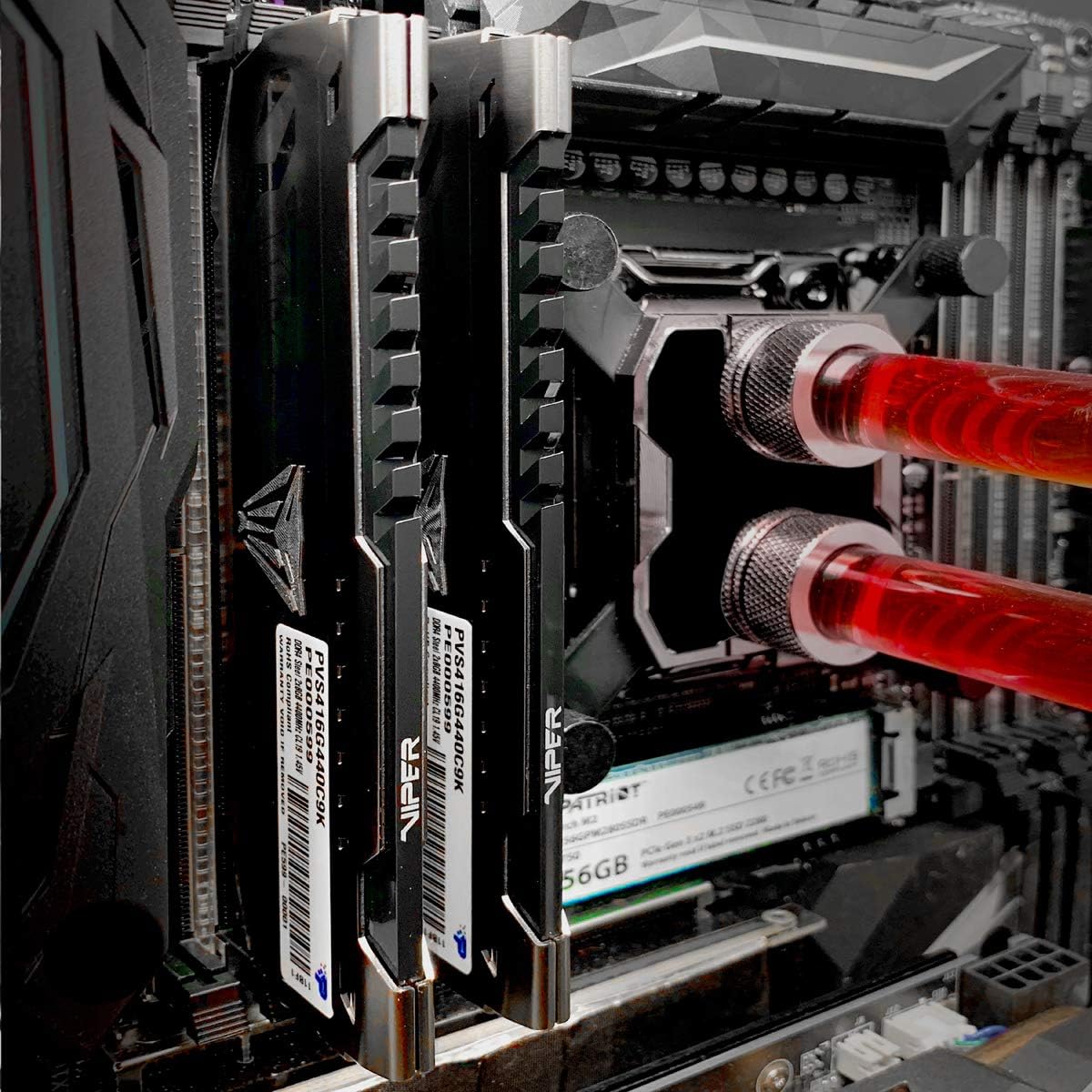 Patriot Viper Steel 16GB DDR4 RAM 3200MHz CL16 Gaming Memory Module