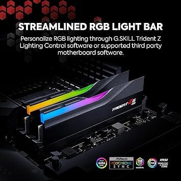 G.Skill Trident Z5 32GB (2x16GB) DDR5 6400MHz CL32 RAM