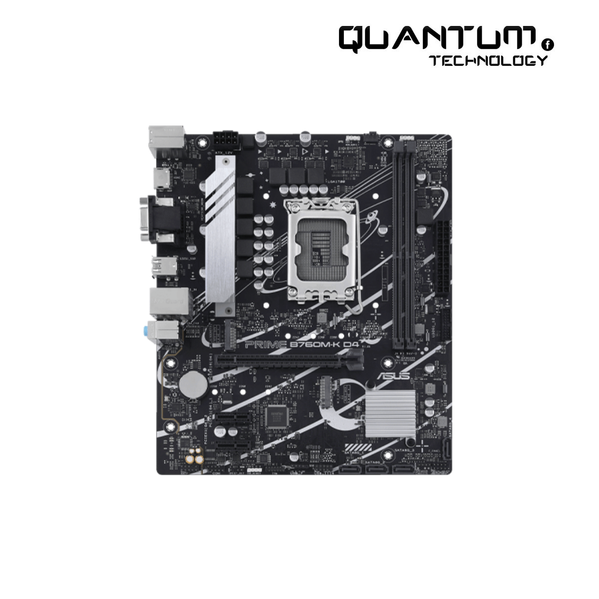 ASUS Prime B760M-K Intel B760 LGA 1700 mATX Motherboard with PCIe 4.0 and DDR5 Support