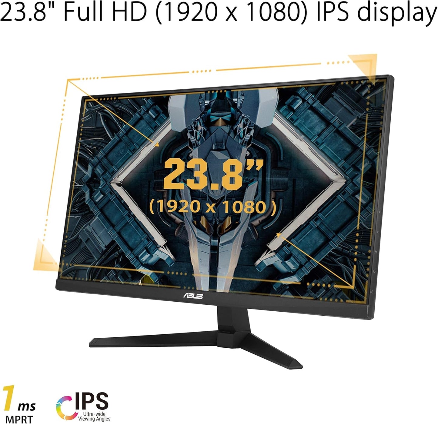 ASUS TUF Gaming VG249Q1A 23.8 inch IPS 1080p OC 165Hz(above 144Hz) 1ms Gaming Monitor