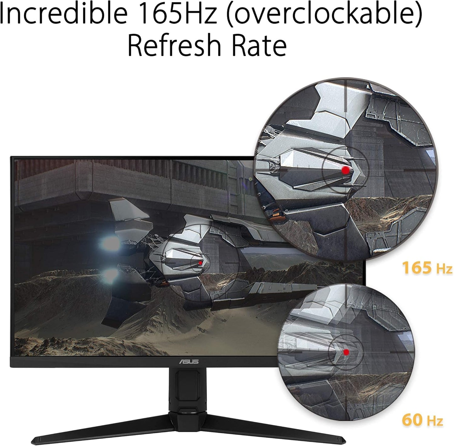 ASUS TUF Gaming VG249Q1A 23.8 inch IPS 1080p OC 165Hz(above 144Hz) 1ms Gaming Monitor