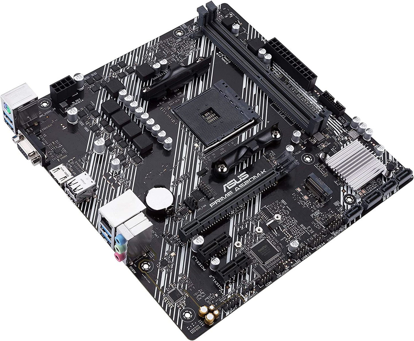 ASUS PRIME A520M-K AMD AM4 (3rd Gen Ryzen) Micro-ATX motherboard