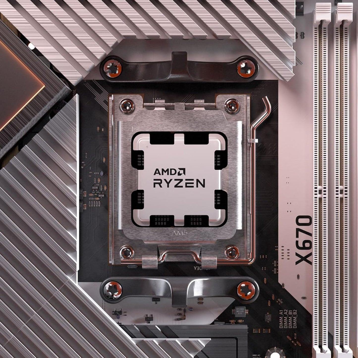 Ryzen 5 7600 AMD Processor | 6 Cores, 5.2GHz Max Boost, AM5